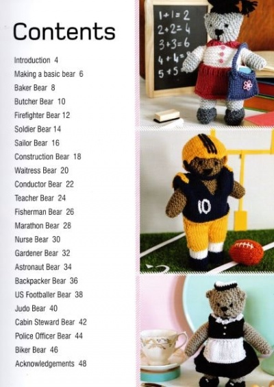 Twenty to Knit - Dressed-up Bears